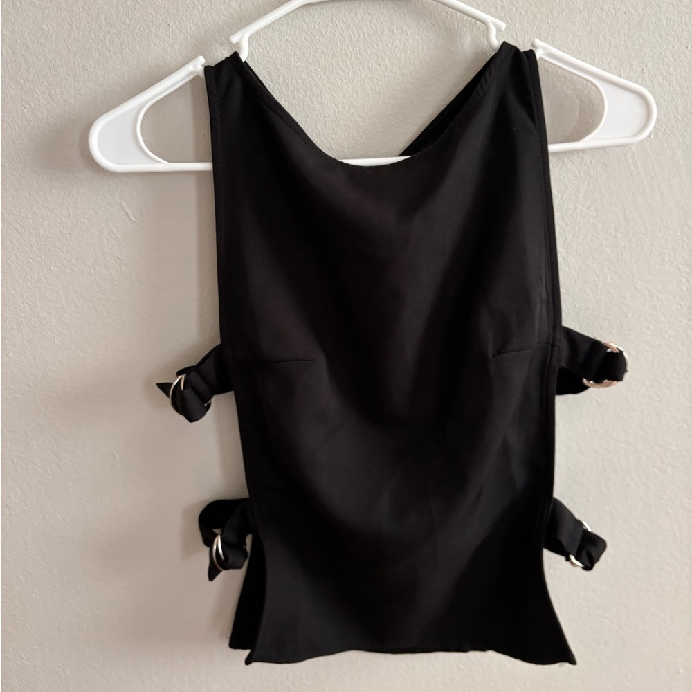 Peppermayo Black Cherish You Top